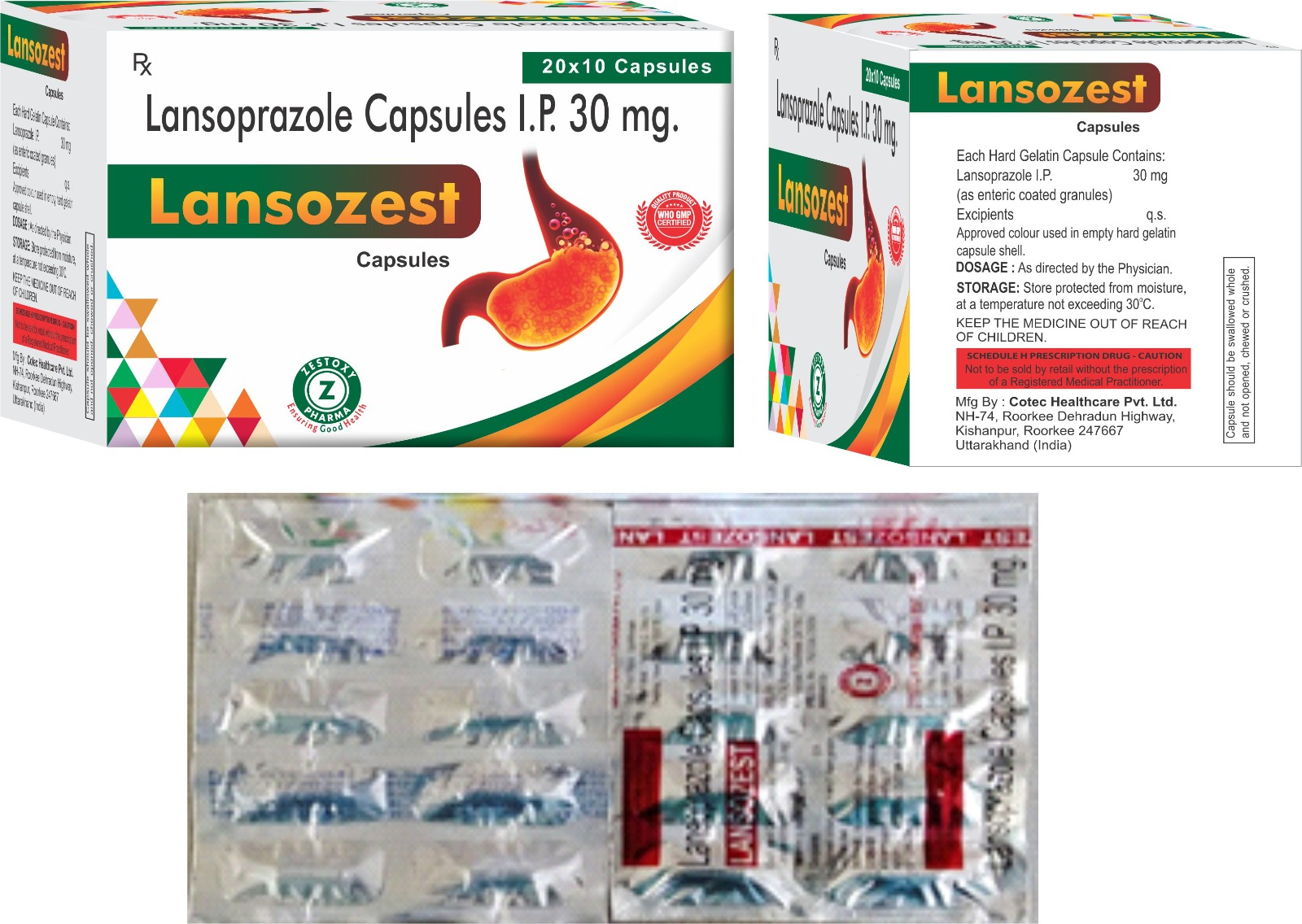 LANSOZEST CAPSULES